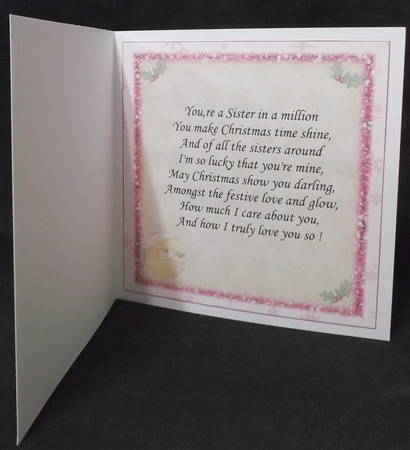 CHRISTMAS WISHES SISTER 2 INSERT TWO by Suzi Cooper