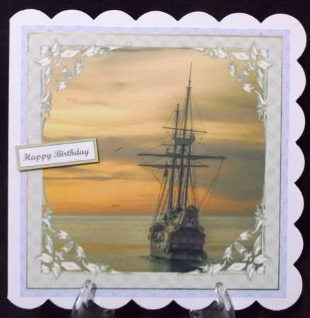 Perfect Day for William - quick card mini kit by Suzi Cooper