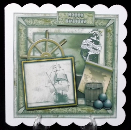 A Smooth Sea 3 Page Decoupage Mini Kit by Suzi Cooper