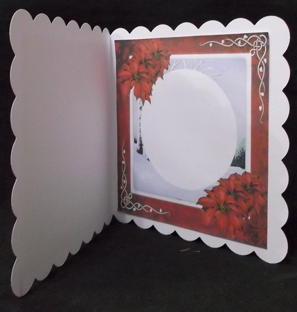 Beautiful Blank Christmas Insert 8x8 by Suzi Cooper