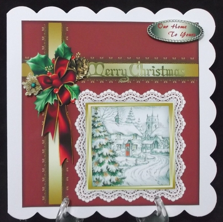 Traditional Merry Christmas Wishes  by Suzi Cooper