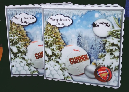 Arsenal fc Christms  by Suzi Cooper