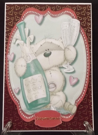 2, Lovely Romantic Celebration Teddy Toppers by Suzi Cooper