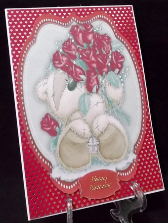2, Lovely Valentine or  Romantic  Teddy Toppers by Suzi Cooper