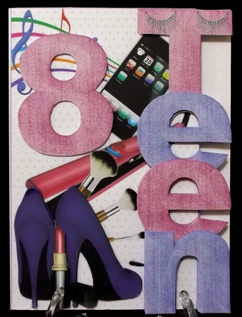 Teen girl over the edge mini kit by Suzi Cooper