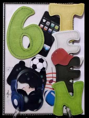 Teen boy over the edge mini kit by Suzi Cooper