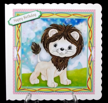 Cute Safari Lion  by Suzi Cooper