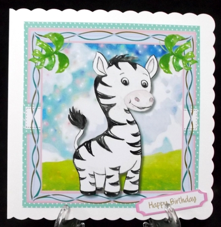 Cute Safari Zebra by Suzi Cooper