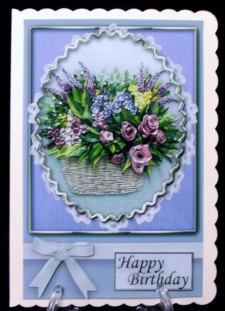 Birthday Floral Quick card by Suzi Cooper
