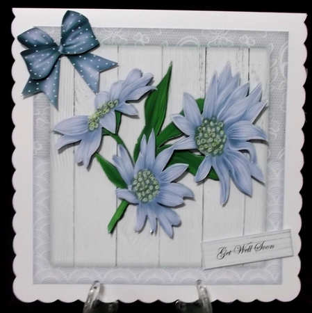 Blue Flowers & Bow Mini Kit by Suzi Cooper