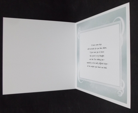 Sympathy Inserts to fit 8 x 8 Cards by Suzi Cooper