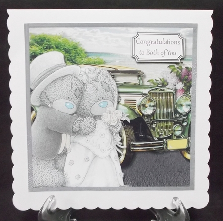 Tatty teddy wedding by Suzi Cooper