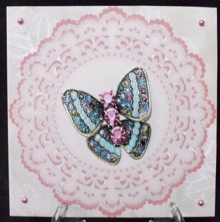 Soft Spring Ornate Doily by Suzi Cooper