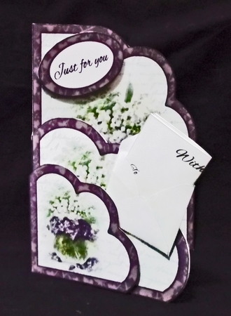 FC Violets & lily of the valley by Suzi Cooper