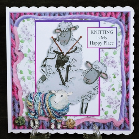 Knitting Is My Happy Place by Suzi Cooper