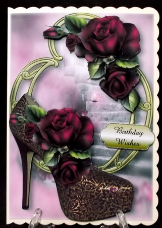 Stunning Shoes 2 Roses Bumper Kit by Suzi Cooper