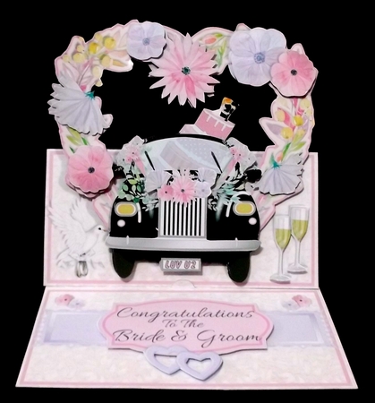 CIRCLET EASEL KIT - Here Comes the Wedding Cake! by Suzi Cooper