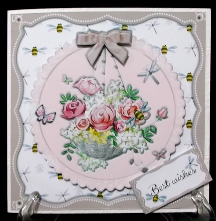 JJ HANGING BASKET 6X6 8 by Suzi Cooper