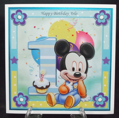 Happy 1st Birthday 2 (boy)  2 (Girl) Bumper Kit by Suzi Cooper
