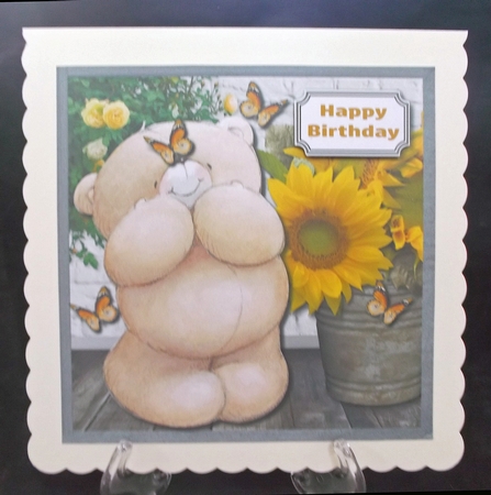 Forever friends with flowers and butterflies by Suzi Cooper