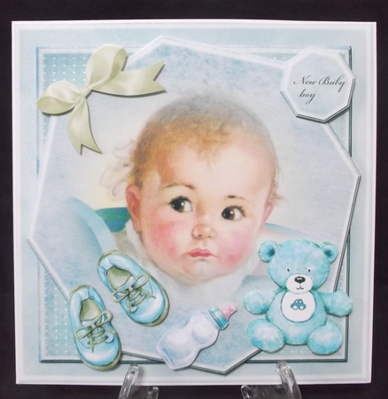 Blue baby boy by Suzi Cooper