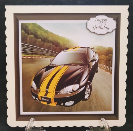 The Racing Car 8x8 by Suzi Cooper
