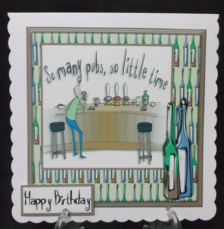 JJ FOR HIM 1 7X7 BIRTHDAY OR FATHERS DAY MINI KIT by Suzi Cooper