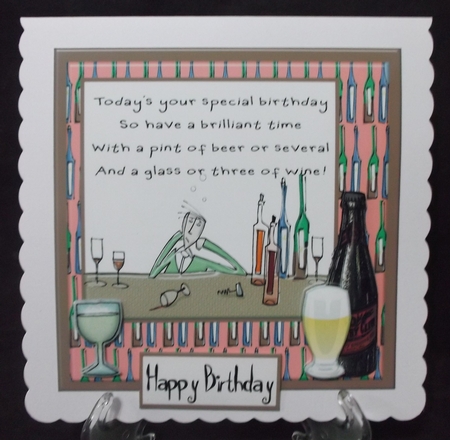 JJ FOR HIM BIRTHDAY 7X7 1 MINI KIT by Suzi Cooper