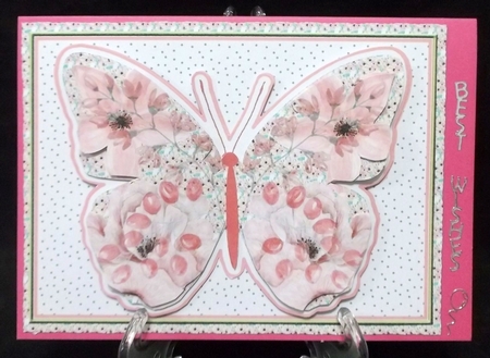 FLORAL BUTTERFLY 2 by Suzi Cooper