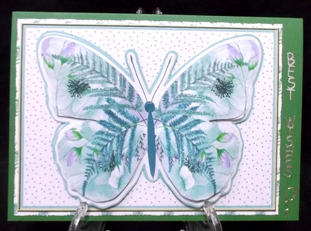 FLORAL BUTTERFLY 3 by Suzi Cooper