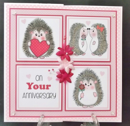 Hedgy Love Squares Mini Kit by Suzi Cooper