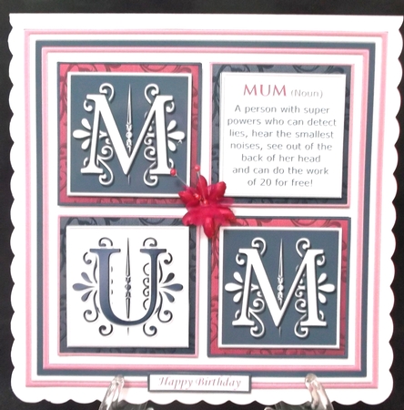 FAMILY DEFINITION SQUARES Humorous 7.5 Quick Layer Cards Bumper Kit by Suzi Cooper