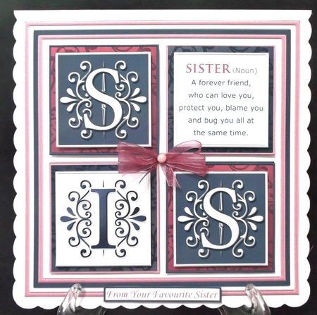 FAMILY DEFINITION SQUARES Humorous 7.5 Quick Layer Cards Bumper Kit by Suzi Cooper