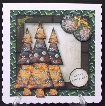 Steampunk Christmas Trees Trio by Suzi Cooper