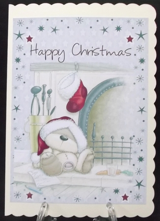 Christmas card front +insert#2 by Suzi Cooper