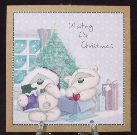Christmas card front +insert#4 by Suzi Cooper