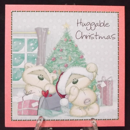 Christmas card front +insert#5 by Suzi Cooper