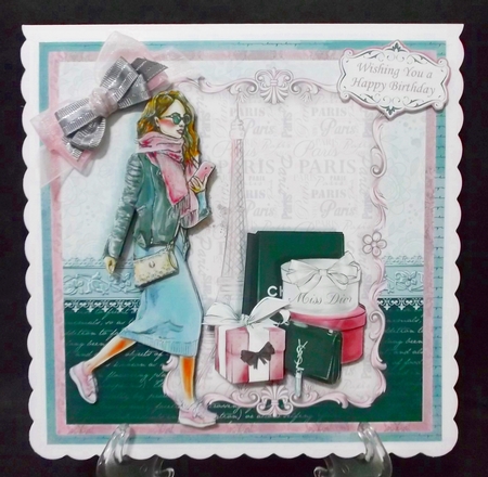 FASHION LADY SHOPPING 7.5 Decoupage & Insert Mini Kit by Suzi Cooper