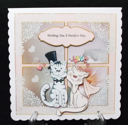 Purrfect Wedding Day mini kit by Suzi Cooper