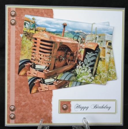 Ancient Tractor Mini Kit by Suzi Cooper