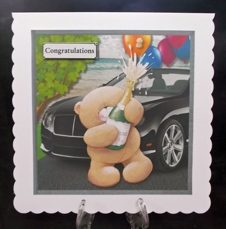 Driving test pass Forever friends male by Suzi Cooper