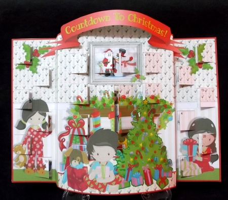 ADVENT CALENDAR CARD - Christmas Morning by Suzi Cooper