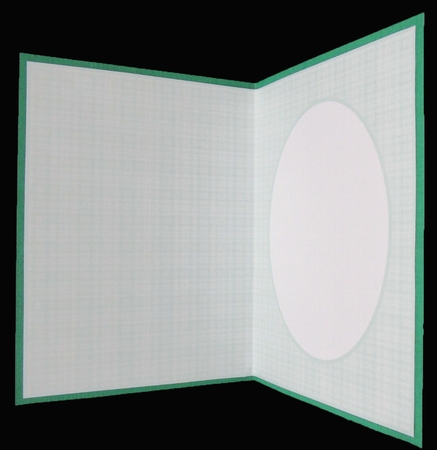 Shades Of Green Check Insert by Suzi Cooper