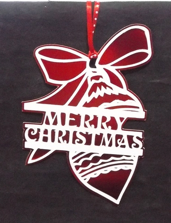 Split word Christmas Bauble Featured Gallery Photo