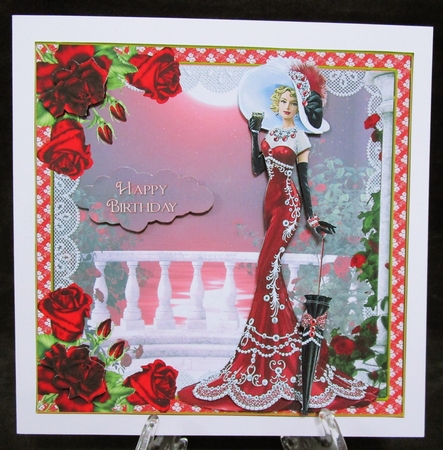 Elegant Fashion Ladies, Ruby Rose Mini Kit by Suzi Cooper