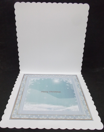 Winter Snowflakes approx: 8x8ins Insert 3 by Suzi Cooper