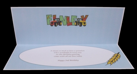 Country Life FINLEY large dl insert by Suzi Cooper
