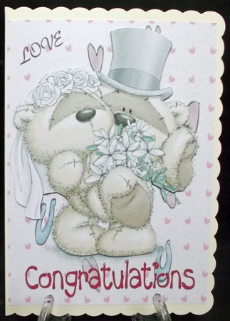 Congratulations Wedding  5. by Suzi Cooper