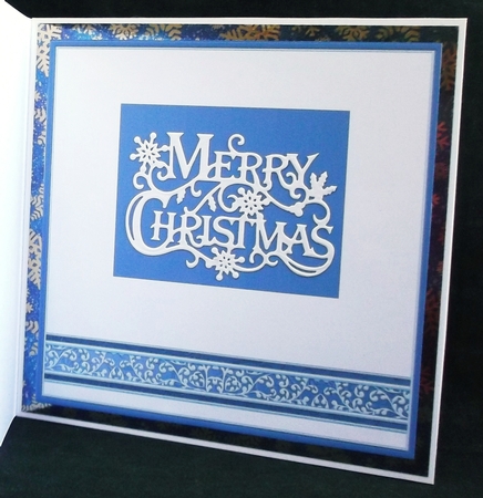 WINTER HAMLET Christmas 7.8 Quick Layer Card or Decoupage Kit by Suzi Cooper