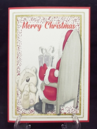Print, Cut, and Fold, Santas Chair by Suzi Cooper